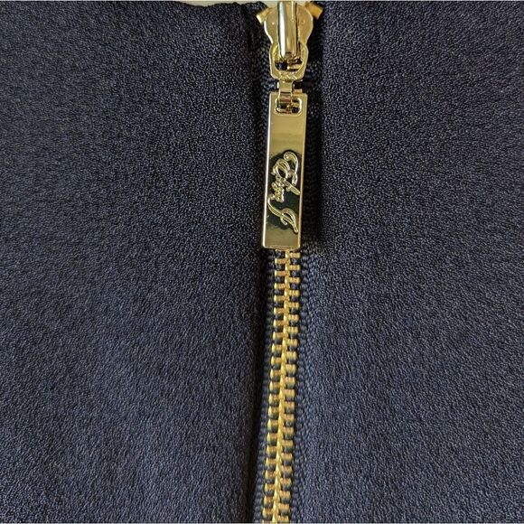 Eliza J Flutter Sleeve Crepe Midi Dress Sz 4‎ Polished Work To Dinner - Picture 11 of 13